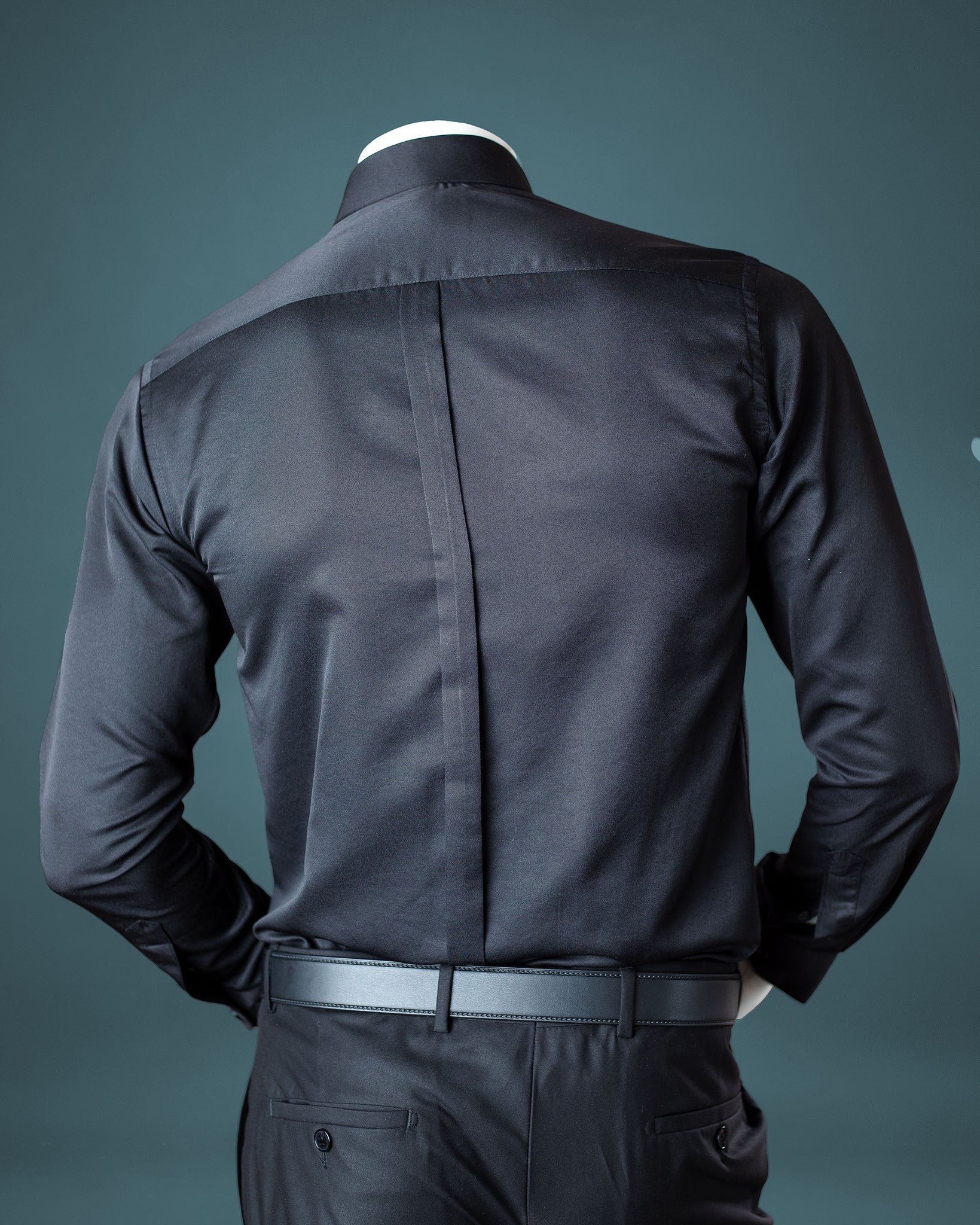 Black Slim Fit Shirt