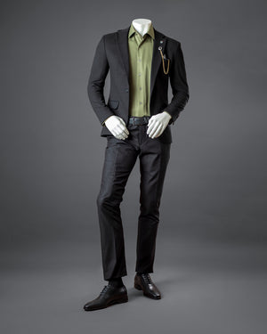 Black Slim Fit Blazer