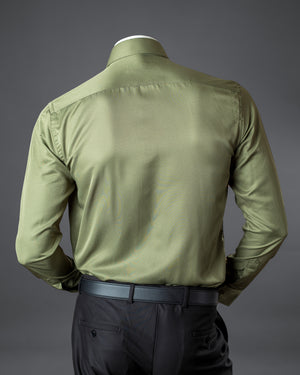 Green Slim Fit Shirt