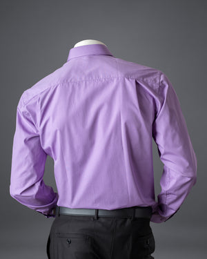 Purple Regular Fit Shirt