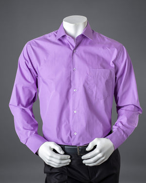 Purple Regular Fit Shirt