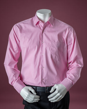 Pink Regular Fit Shirt