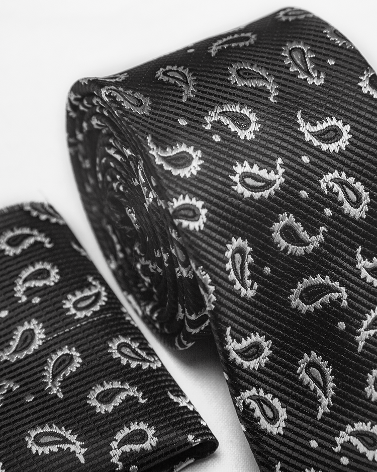 Black Stylish Ties