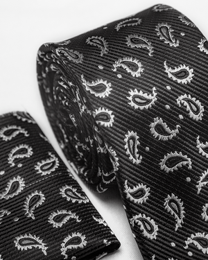 Black Stylish Ties