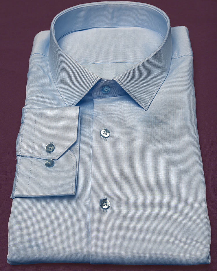 Sky Blue Slim Fit Shirt