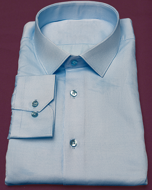 Sky Blue Slim Fit Shirt