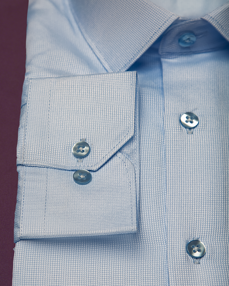 Sky Blue Slim Fit Shirt