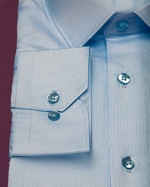 Sky Blue Slim Fit Shirt