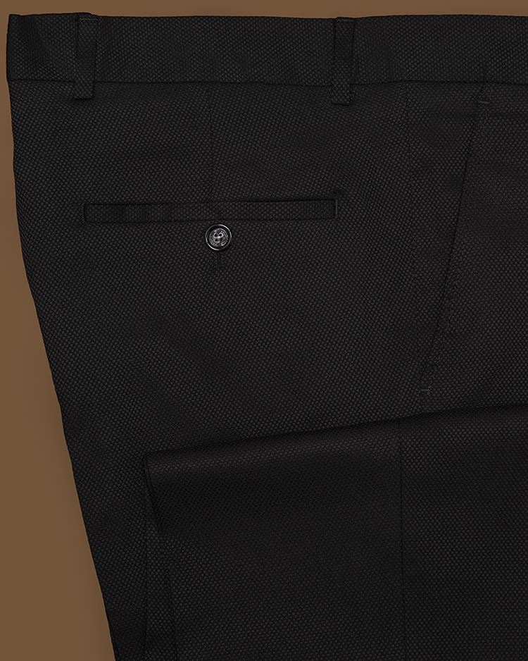 3-Piece Black Slim Fit Suit