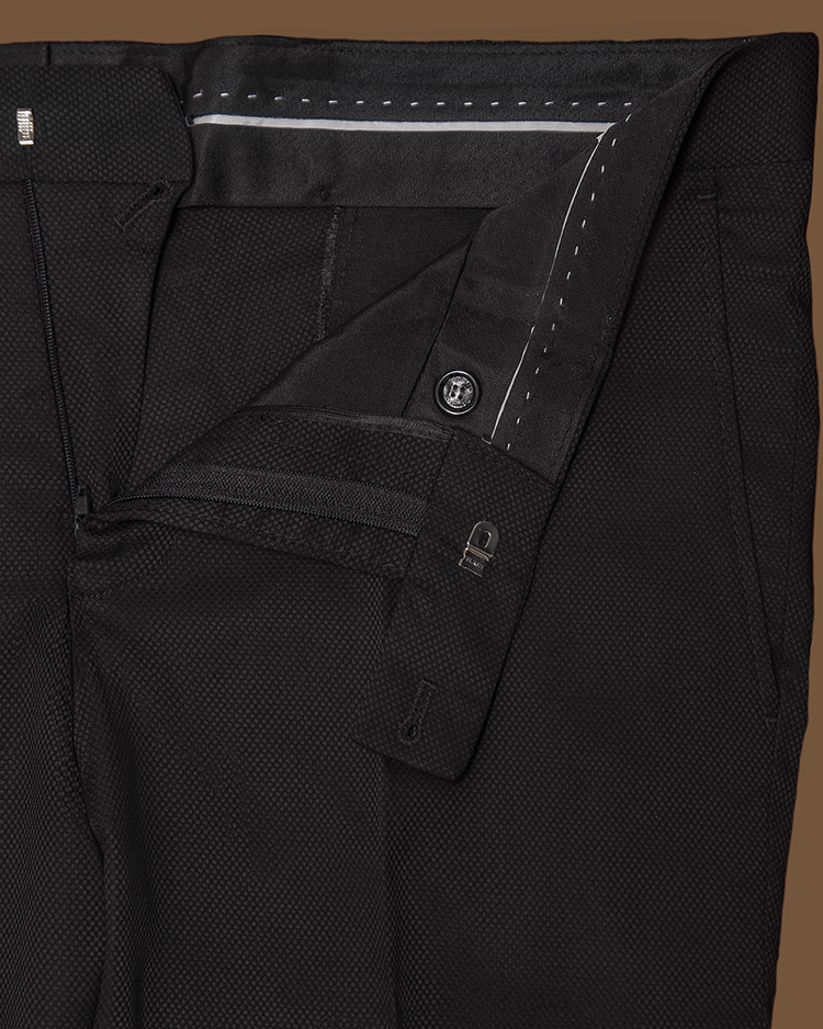 3-Piece Black Slim Fit Suit