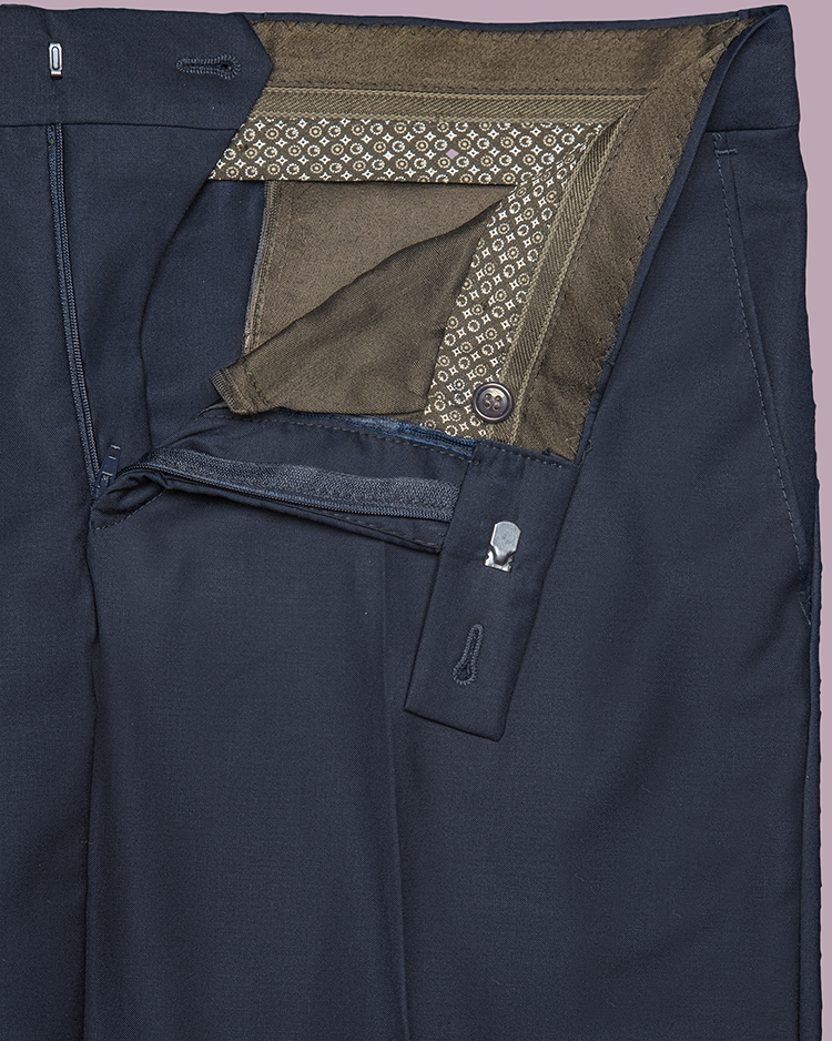 Blue Slim Fit Blazer