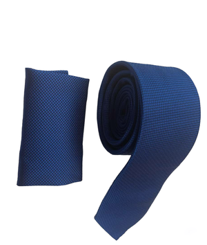 Blue Plain Ties