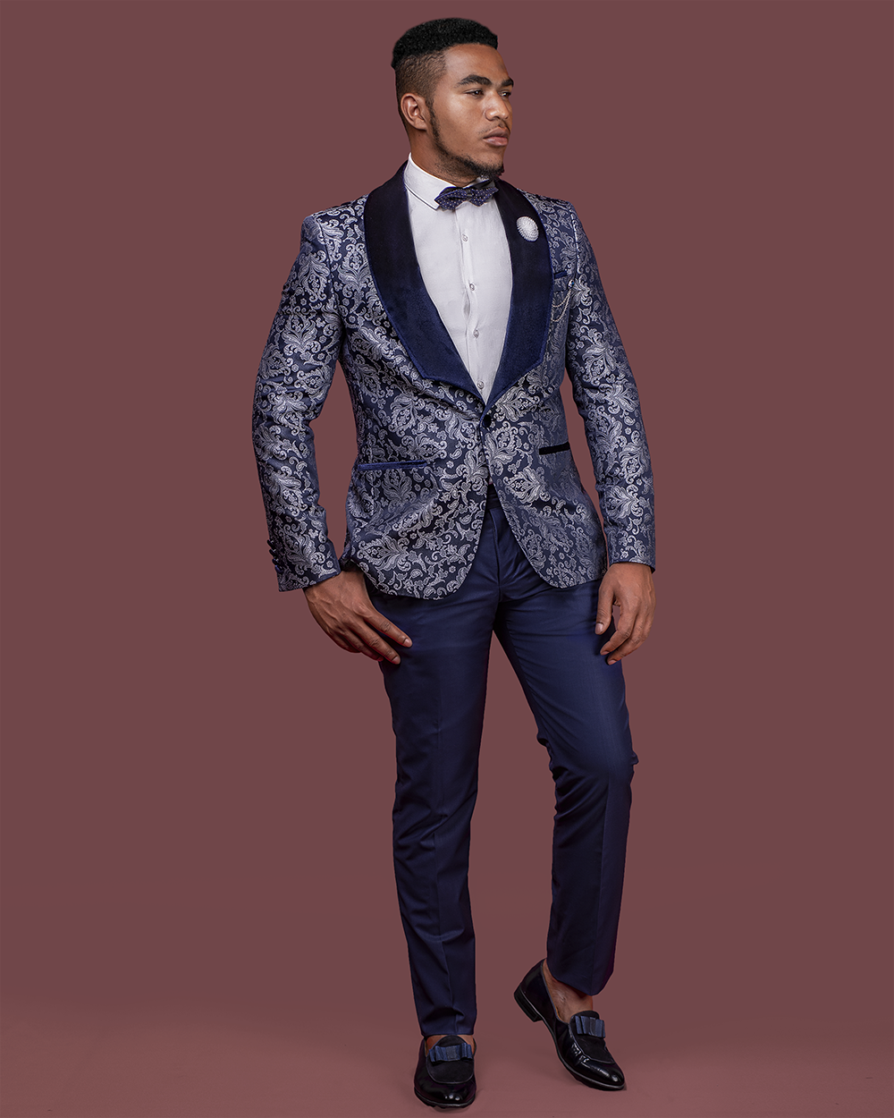 Blue 4-Piece Tuxedo