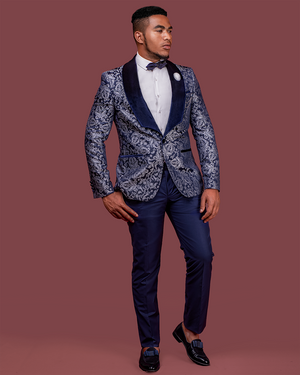 Blue 4-Piece Tuxedo
