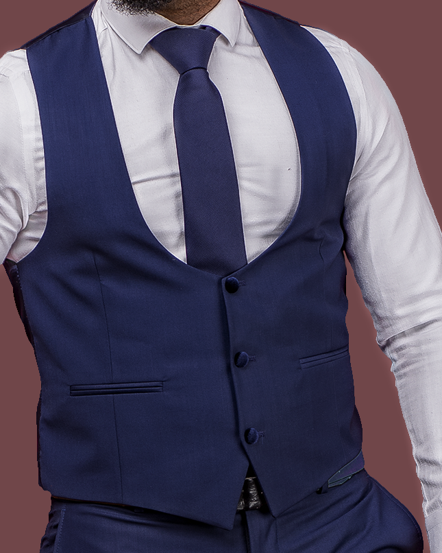 Blue 4-Piece Tuxedo