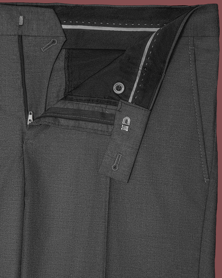 2 Piece Grey  Slim Fit Suit
