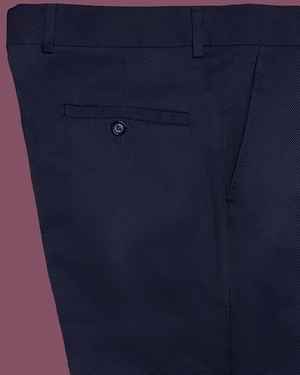 3-Piece Navy Blue  Slim Fit Suit