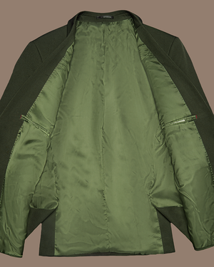 Green Slim Fit Blazer