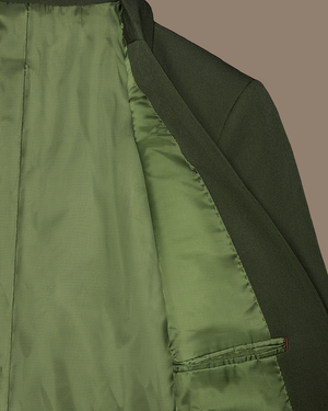 Green Slim Fit Blazer